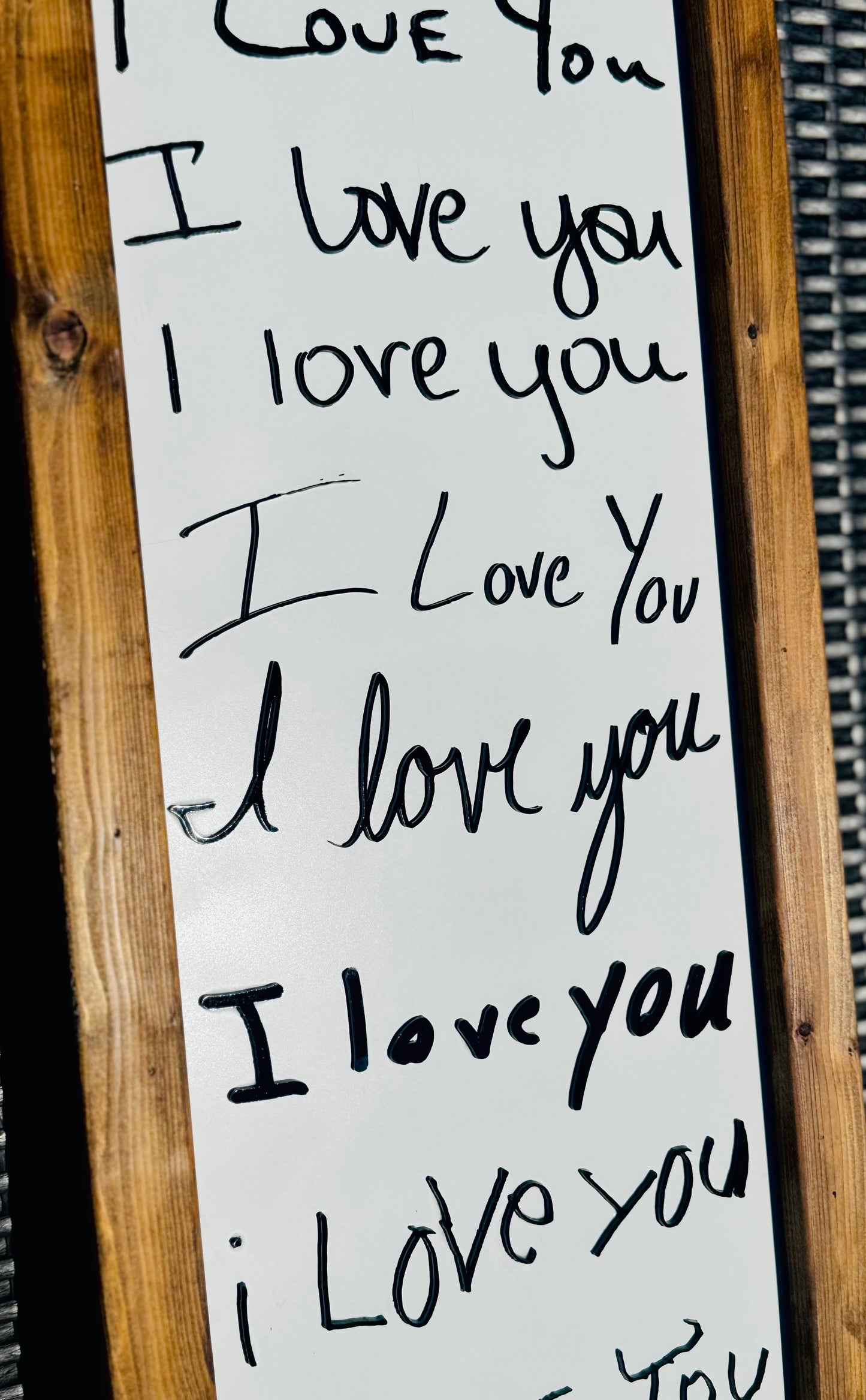 Custom 3d heart or love sign