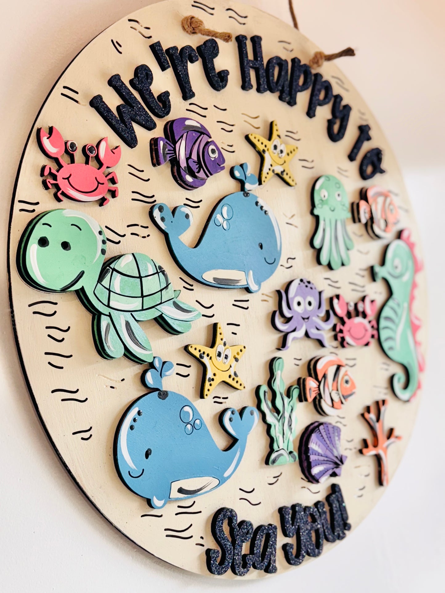 3D Under the Sea Door hanger