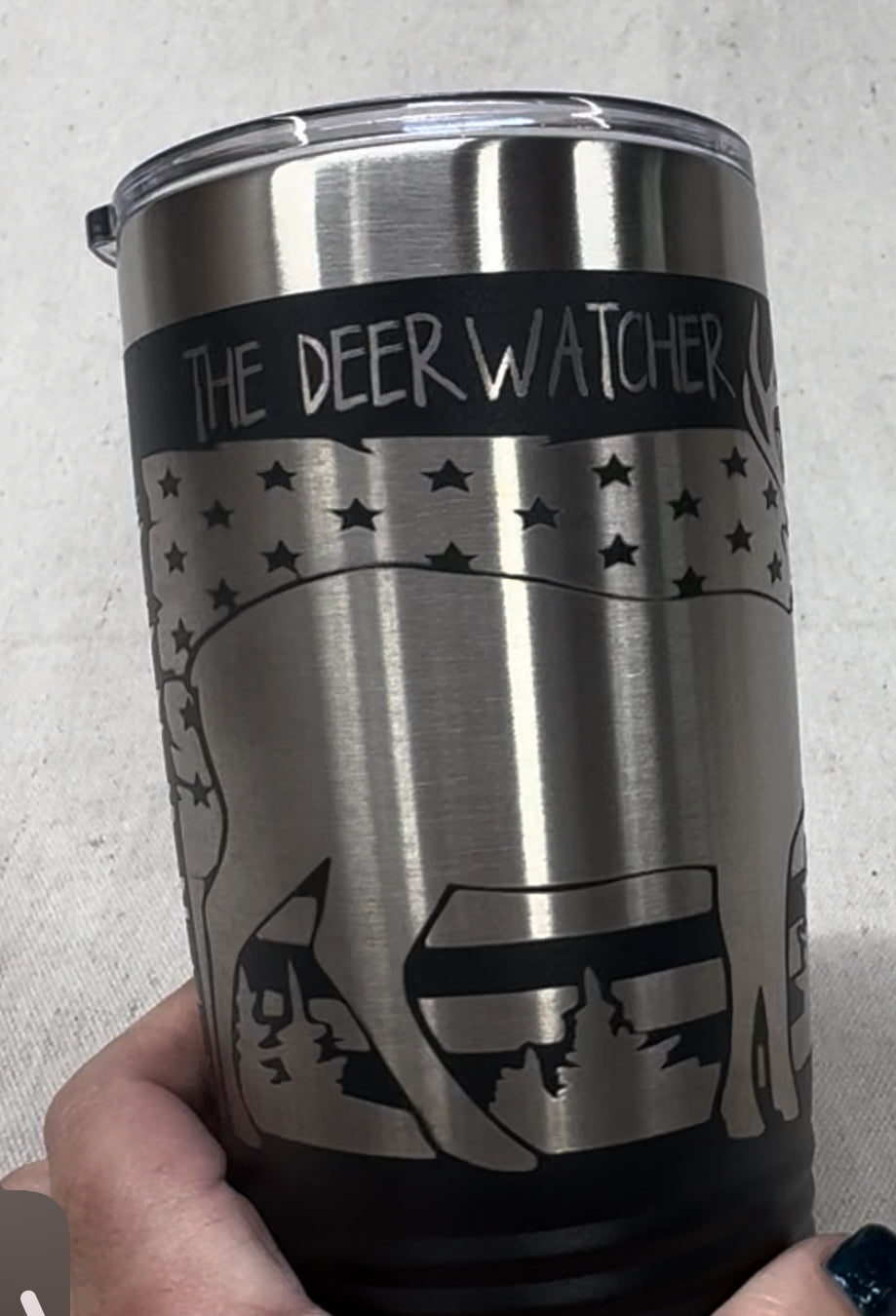Tumbler engrave fee