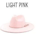 Wide Brim Vegan Suede Hat -lasered