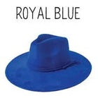 Wide Brim Vegan Suede Hat -lasered