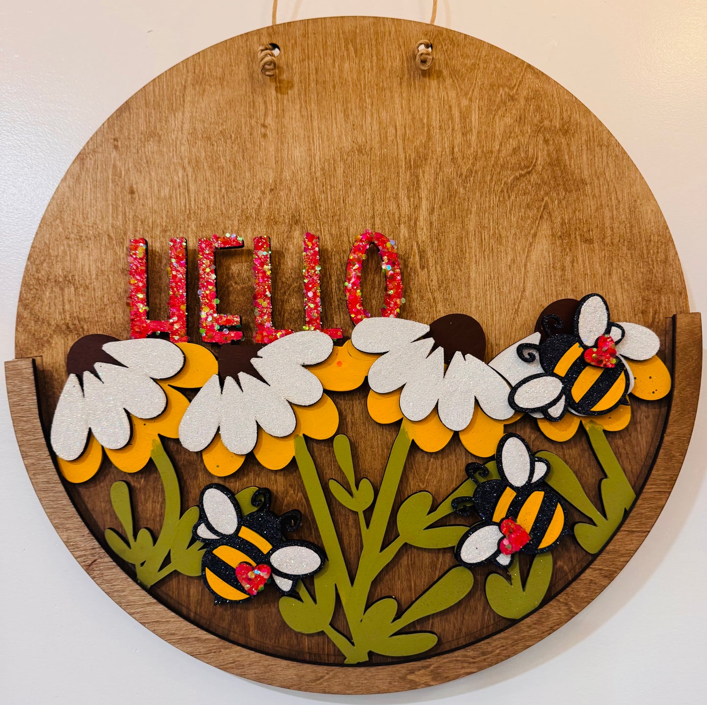 3D Interchangeable Half Round door hanger/inserts
