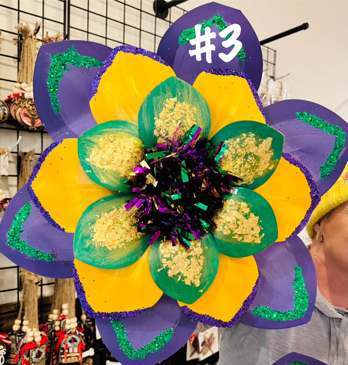 MADE TO ORDER Mardi gras Float Flowers