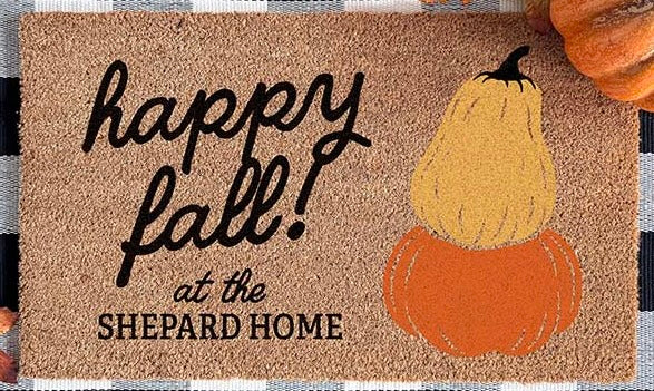 Open Painted Door Mat workshop