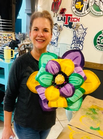 Open Spring Float Flowers workshop