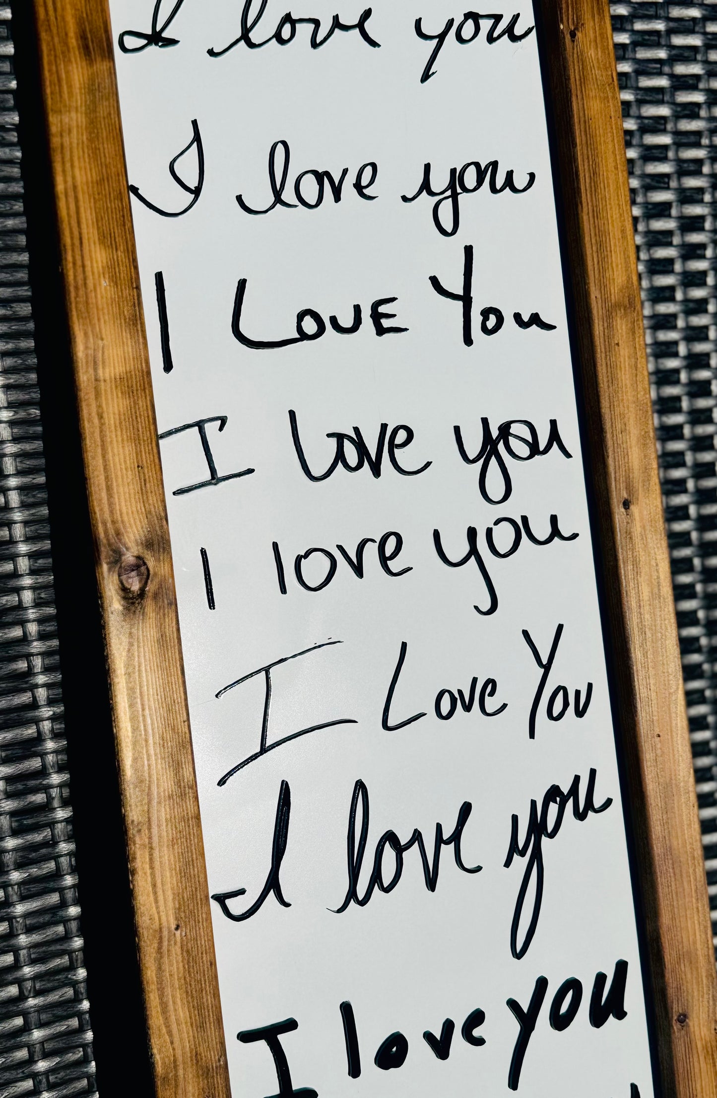 Custom 3d heart or love sign