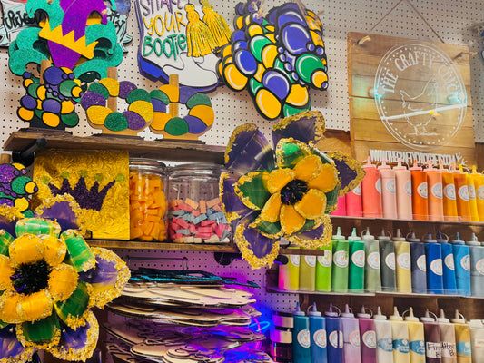 MADE TO ORDER Mardi gras Float Flowers