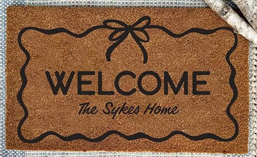Open Painted Door Mat workshop