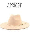 Wide Brim Vegan Suede Hat -lasered