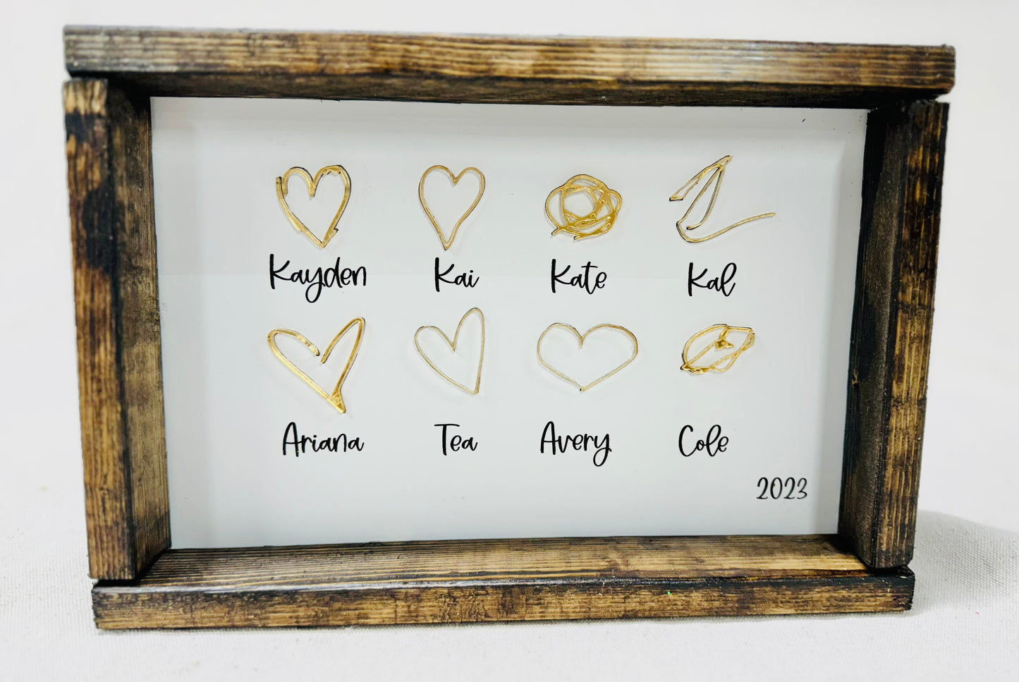 Custom 3d heart or love sign