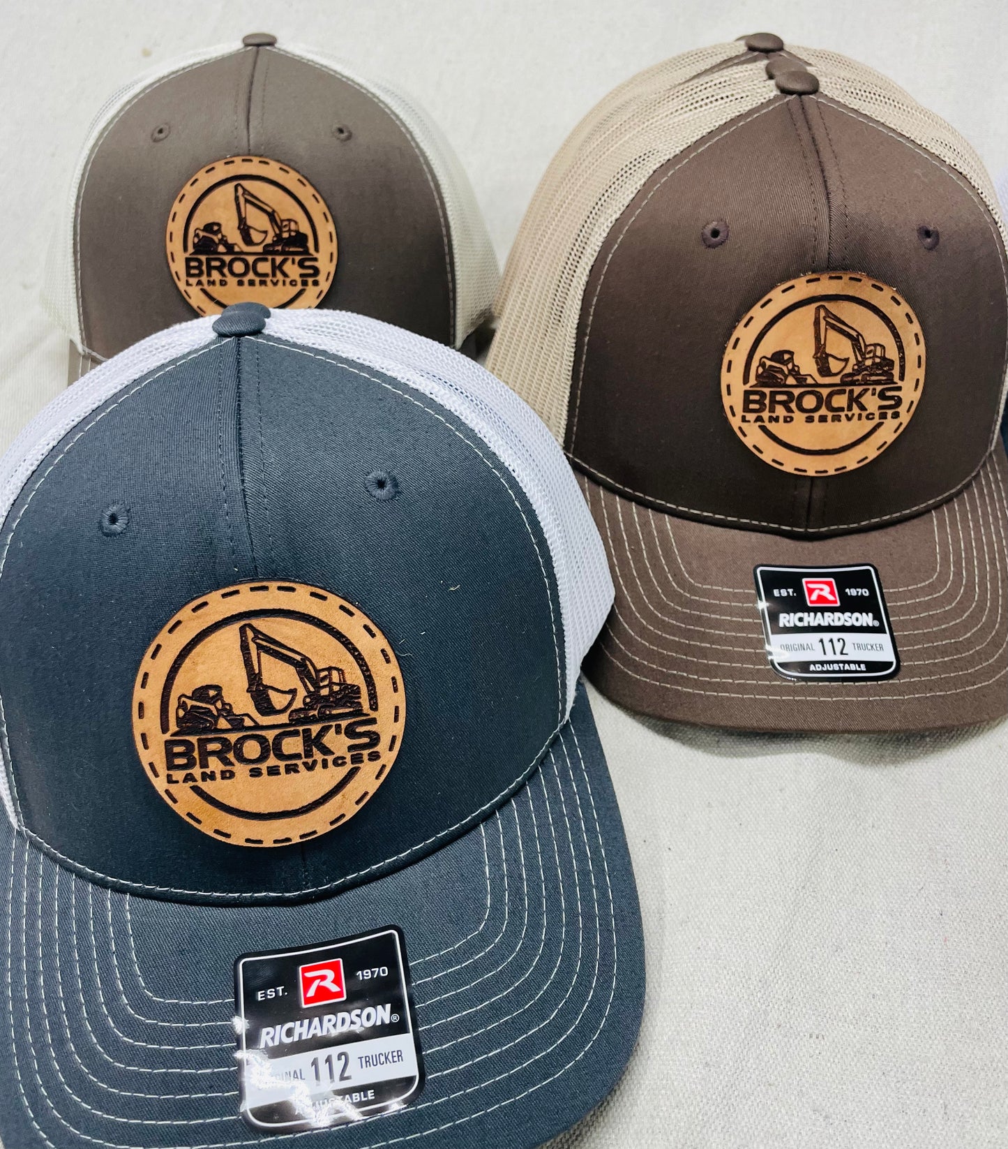 Custom real leather patch (patch only)