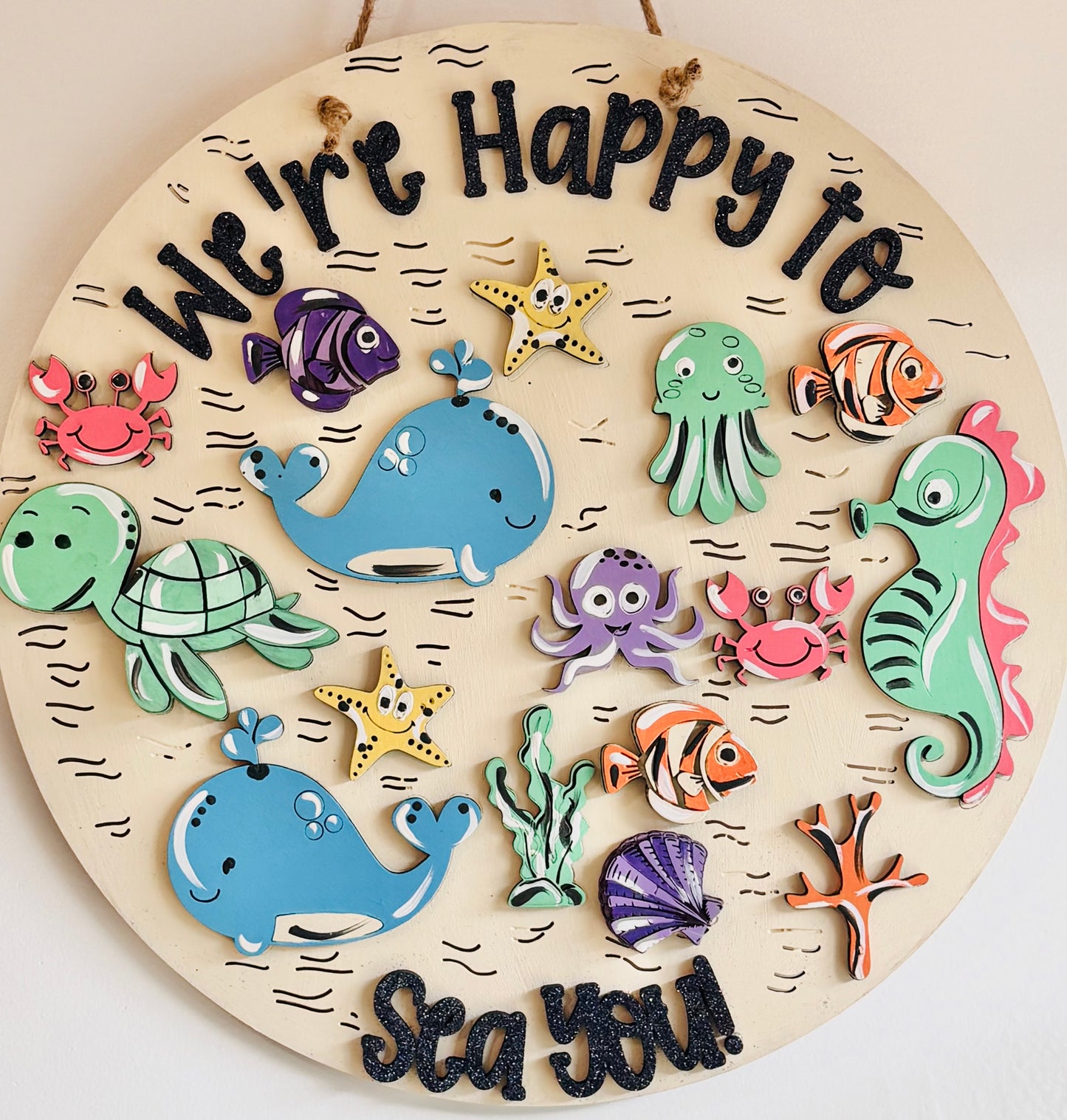 3D Under the Sea Door hanger