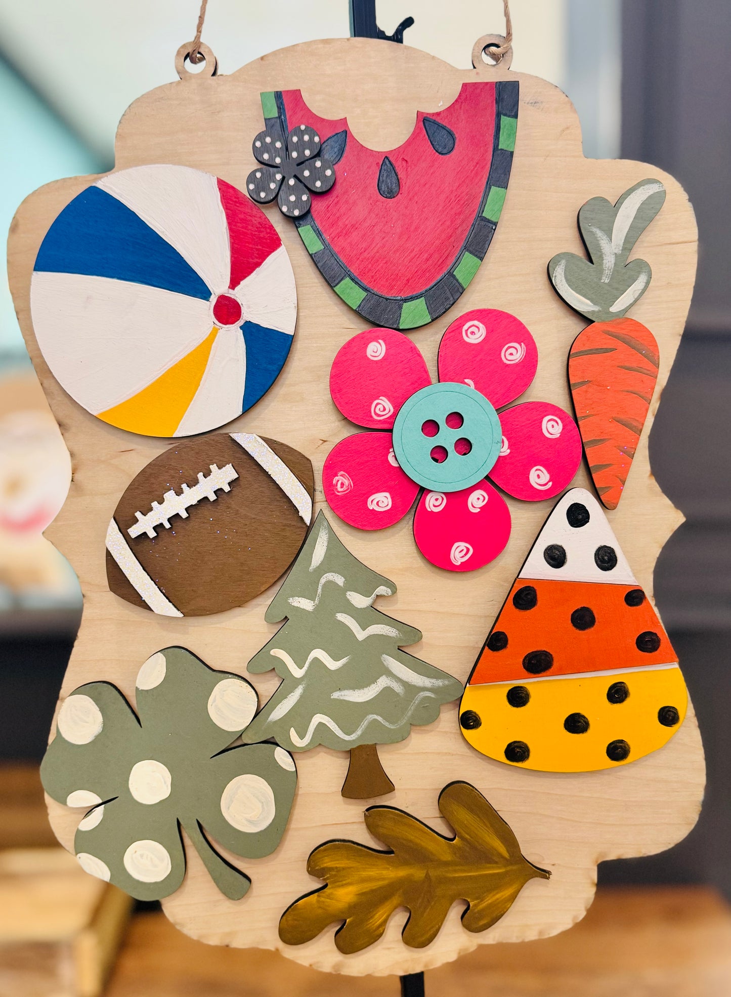 3D interchangeable discs / icons