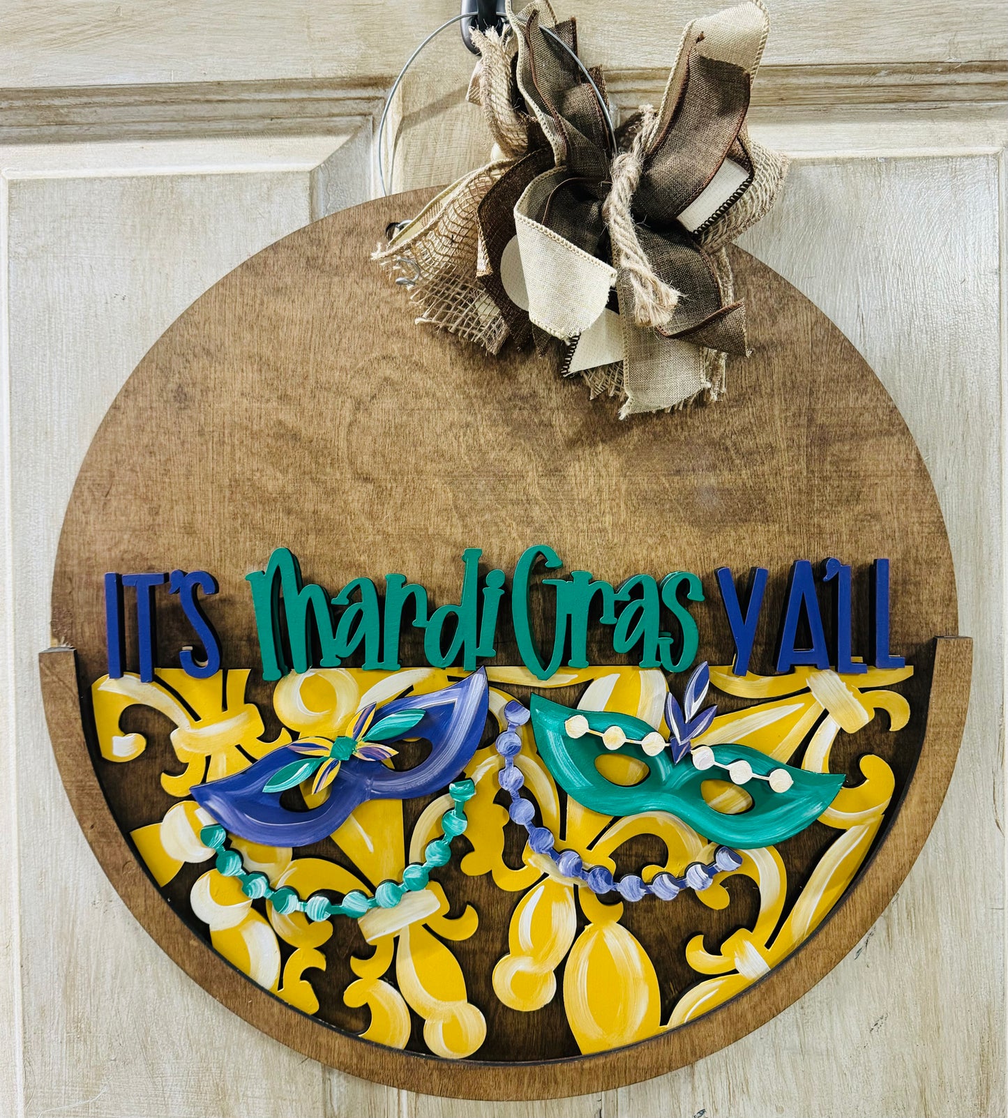 3D Interchangeable Half Round door hanger/inserts