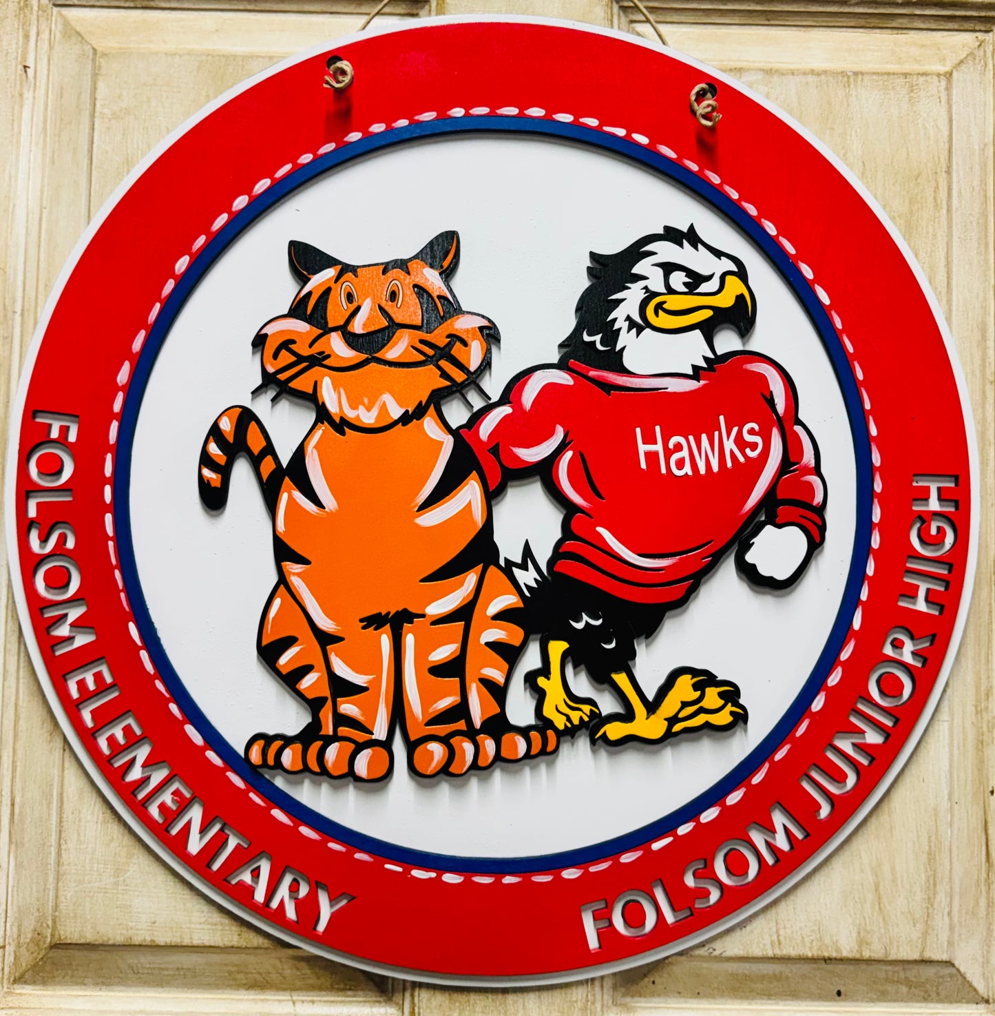 3D Folsom Elem-Jr high Door Hanger