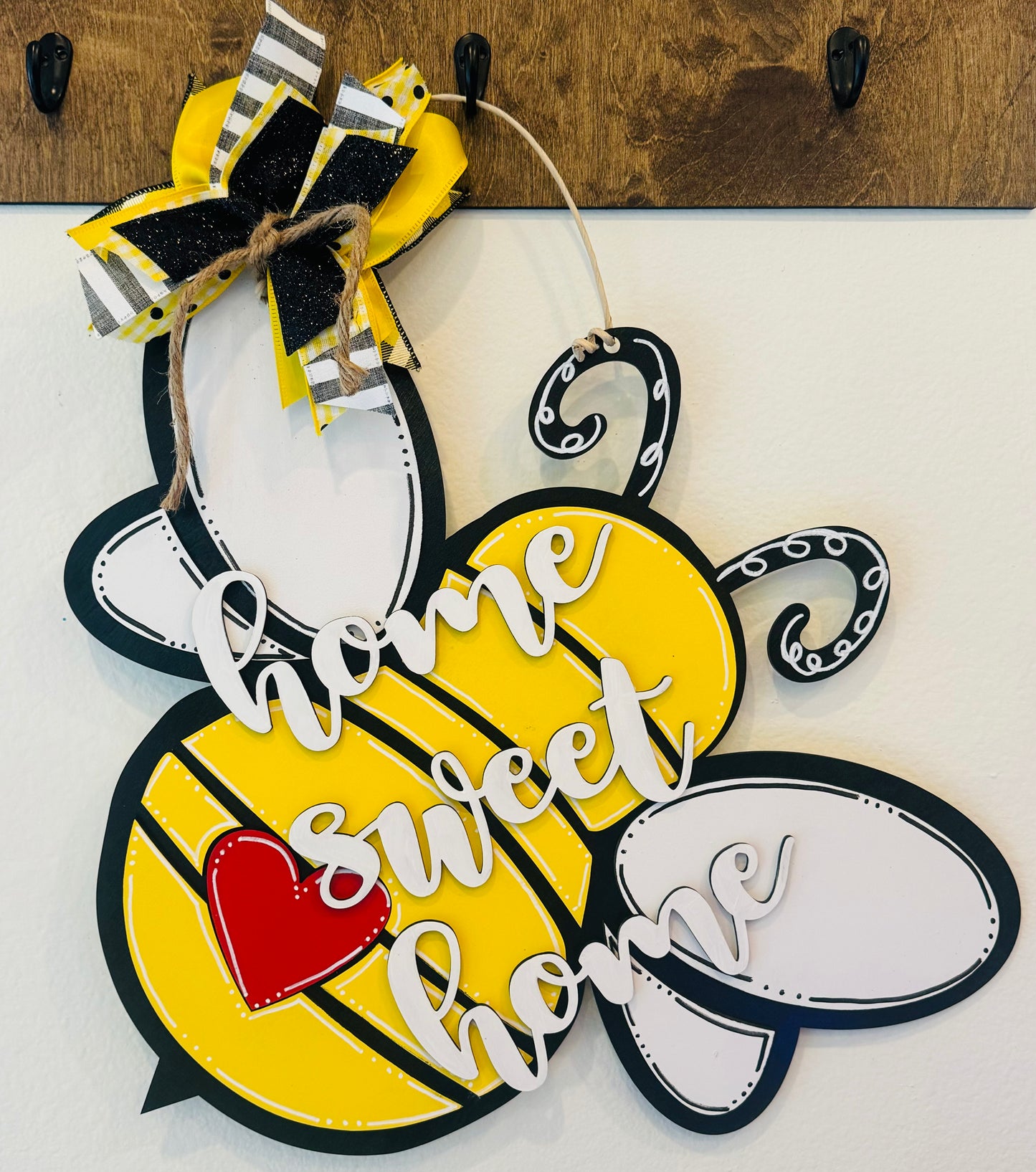 3D Bumble bee ๐ DOOR SIGN