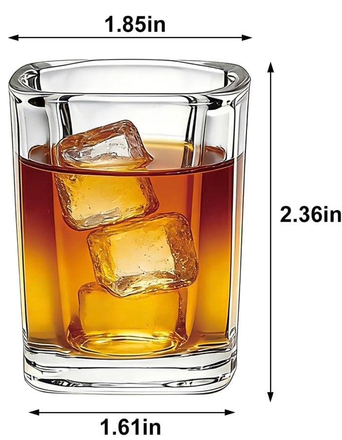 Engraved shot glasses
