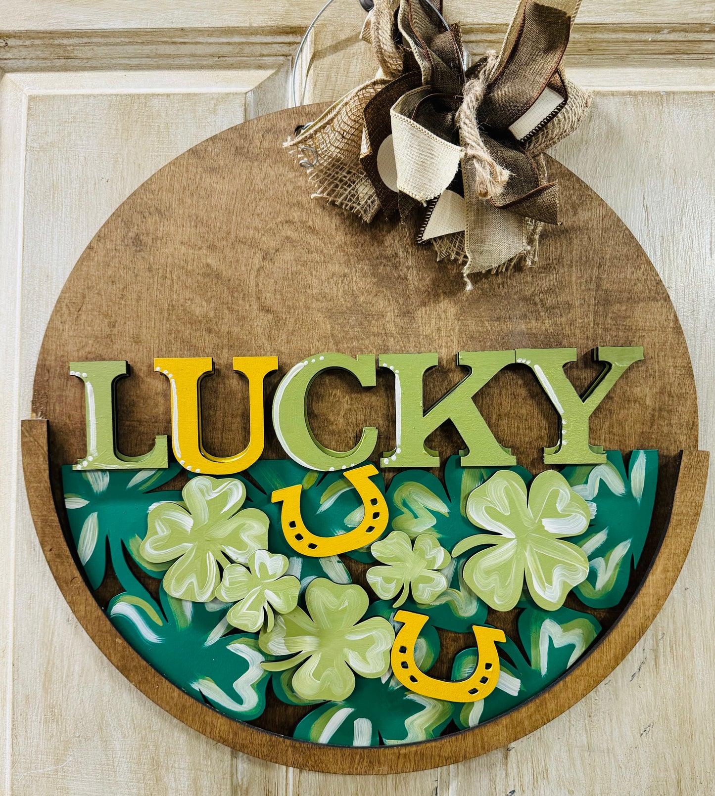 3D Interchangeable Half Round door hanger/inserts