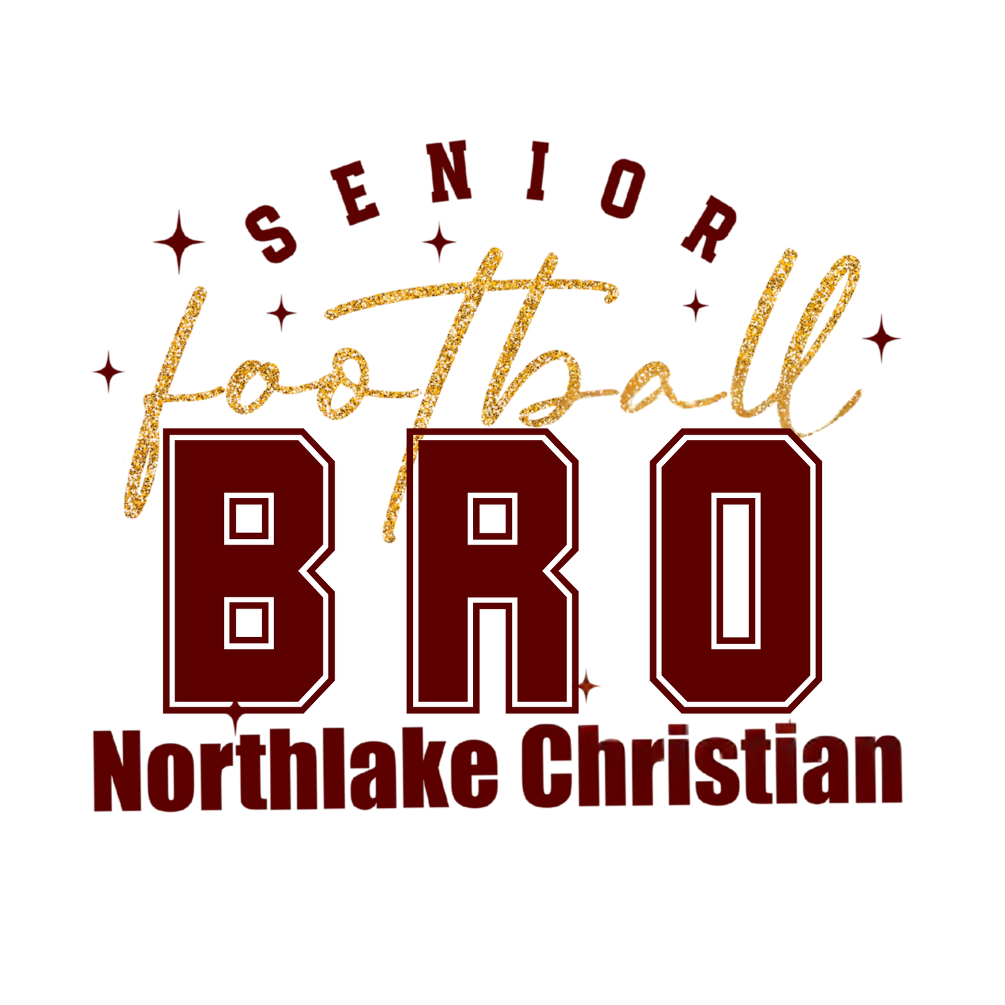 Custom NCS Senior Football mom shirt