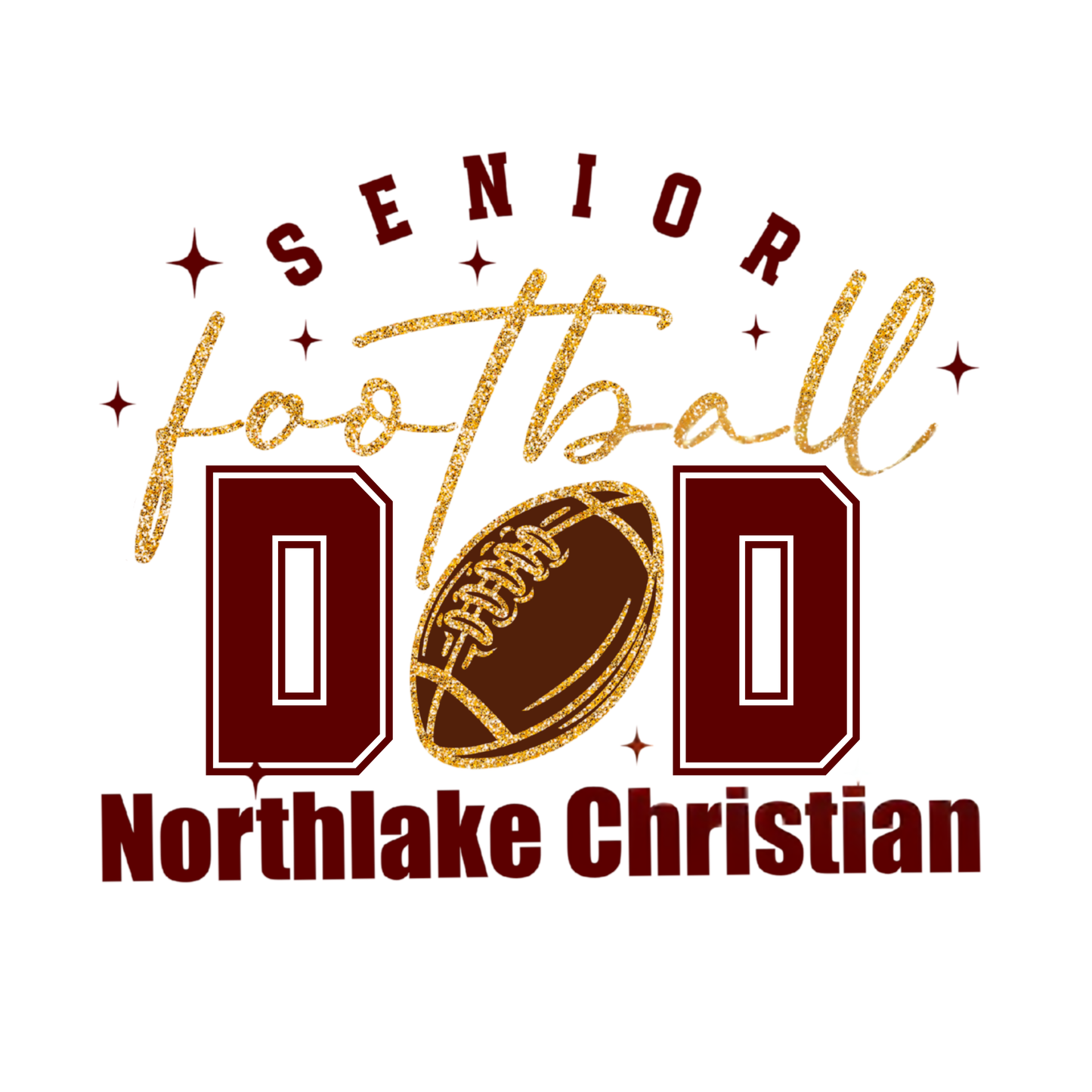 Custom NCS Senior Football mom shirt