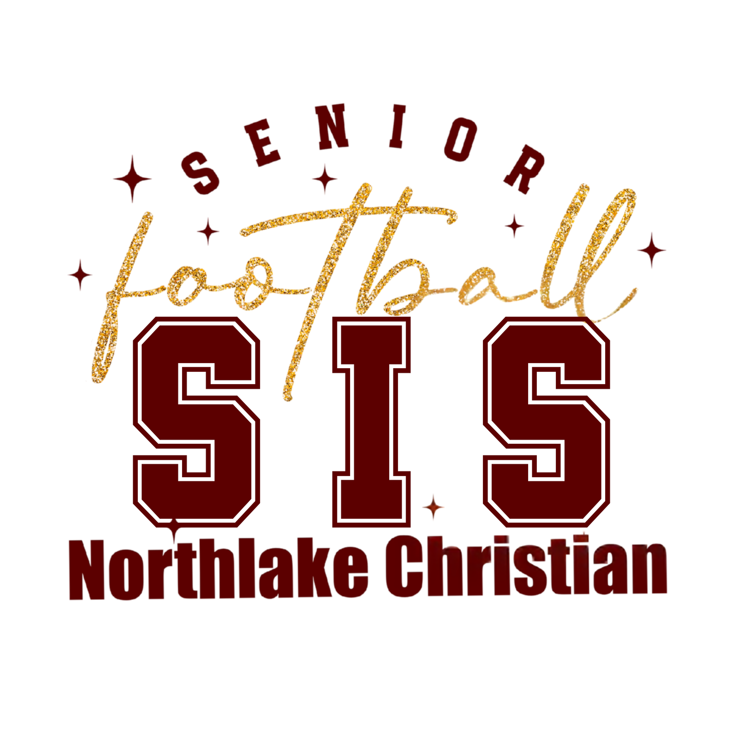 Custom NCS Senior Football mom shirt
