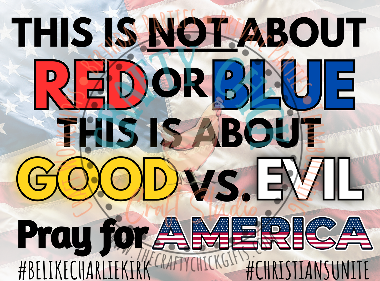 Yard sign - Pray for America