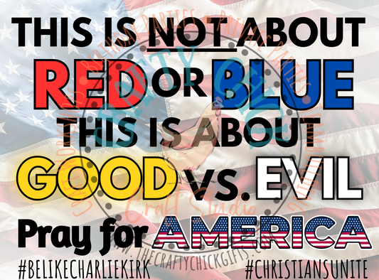Yard sign - Pray for America