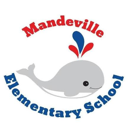 3D Mandeville Elementary School door sign