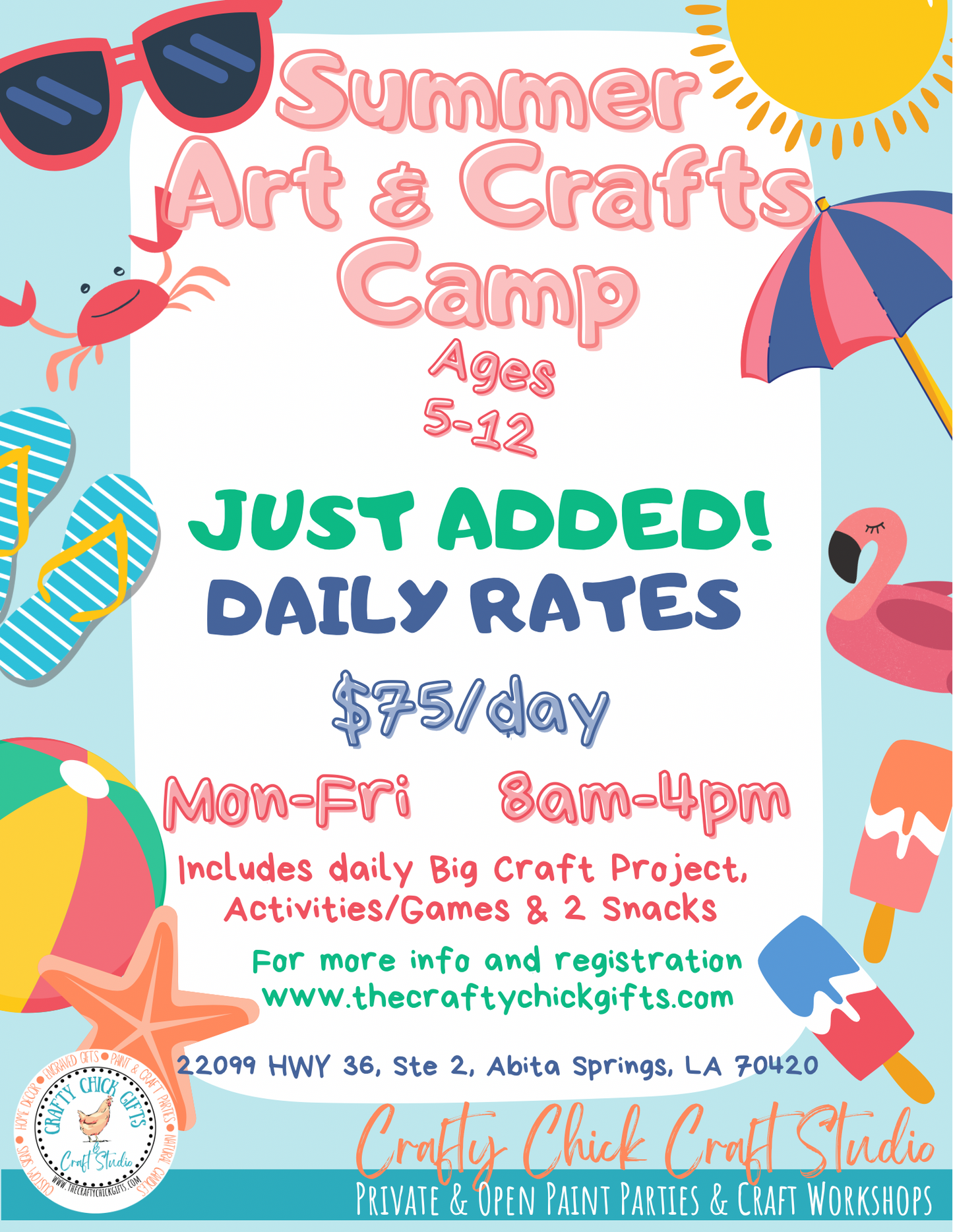 Arts & Crafts camp