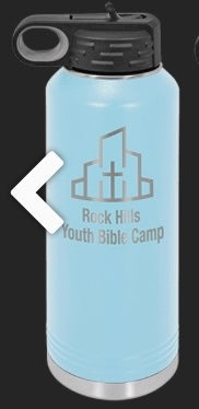 Engraved sports water / drink tumbler 20oz