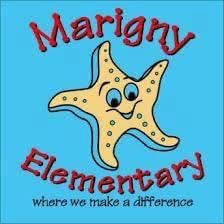 3D Marigny Elementary door hanger
