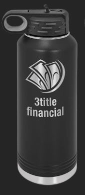 Engraved sports water / drink tumbler 20oz