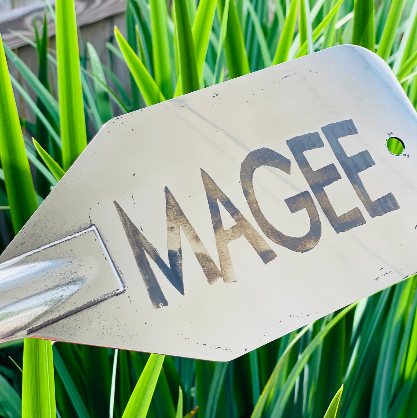 Custom Engraved metal boiling paddle