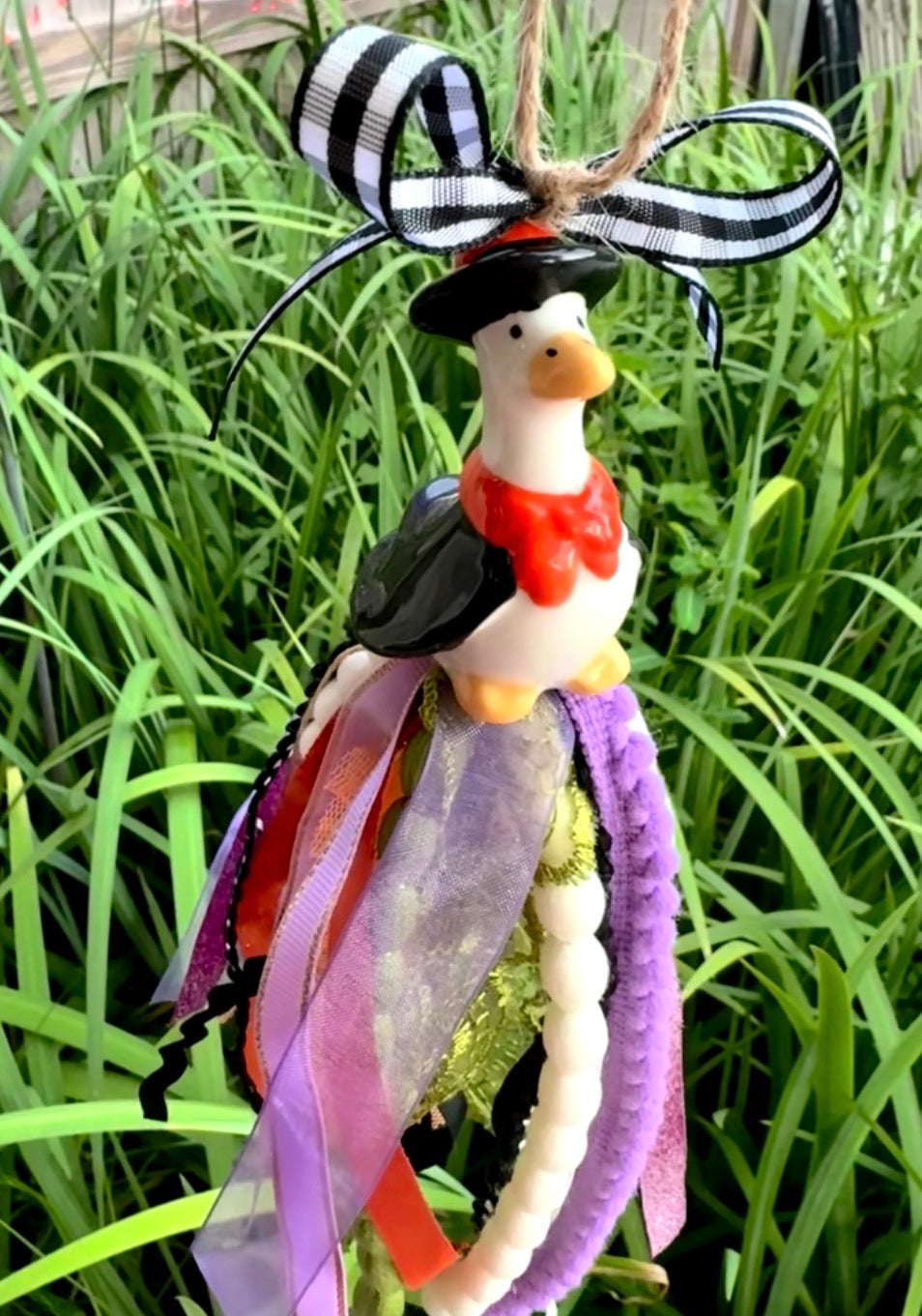 Halloween/Fall shaker tassel charm