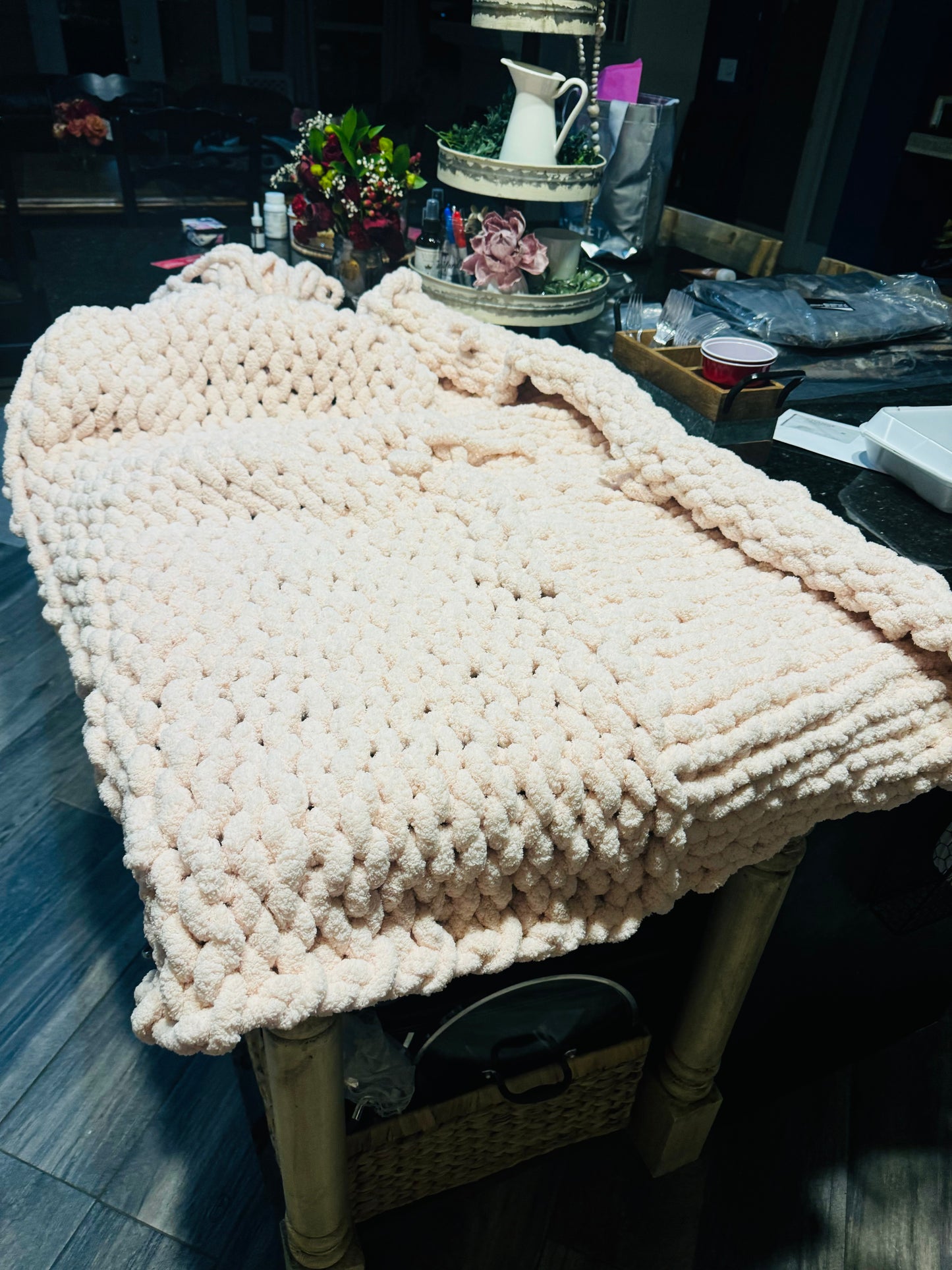 12/14 Chunky blanket workshop 5-7pm