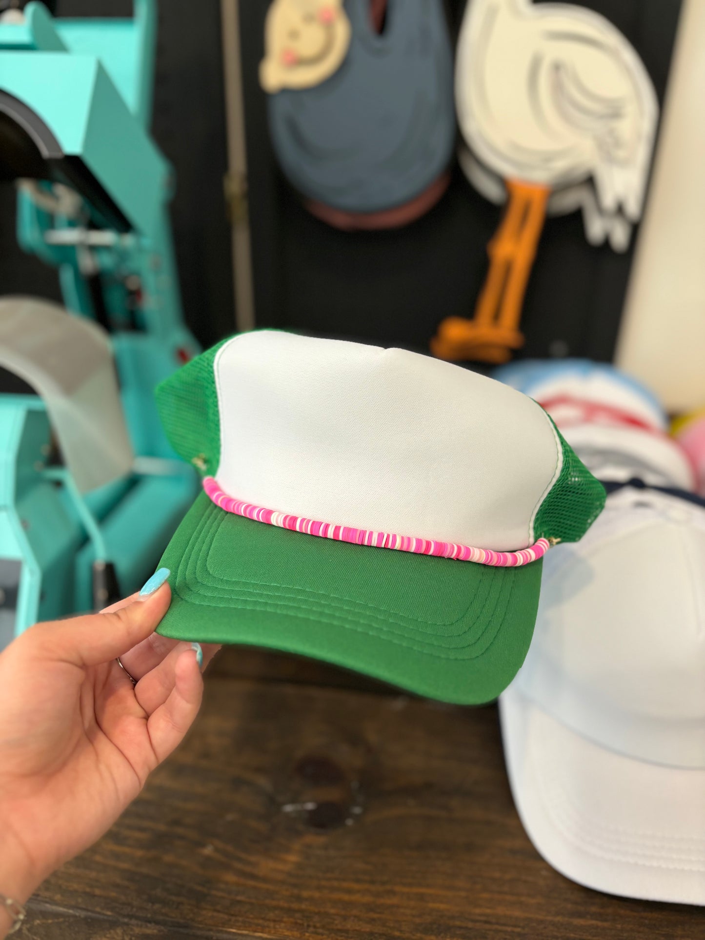 Hat Bar - embroidered patches