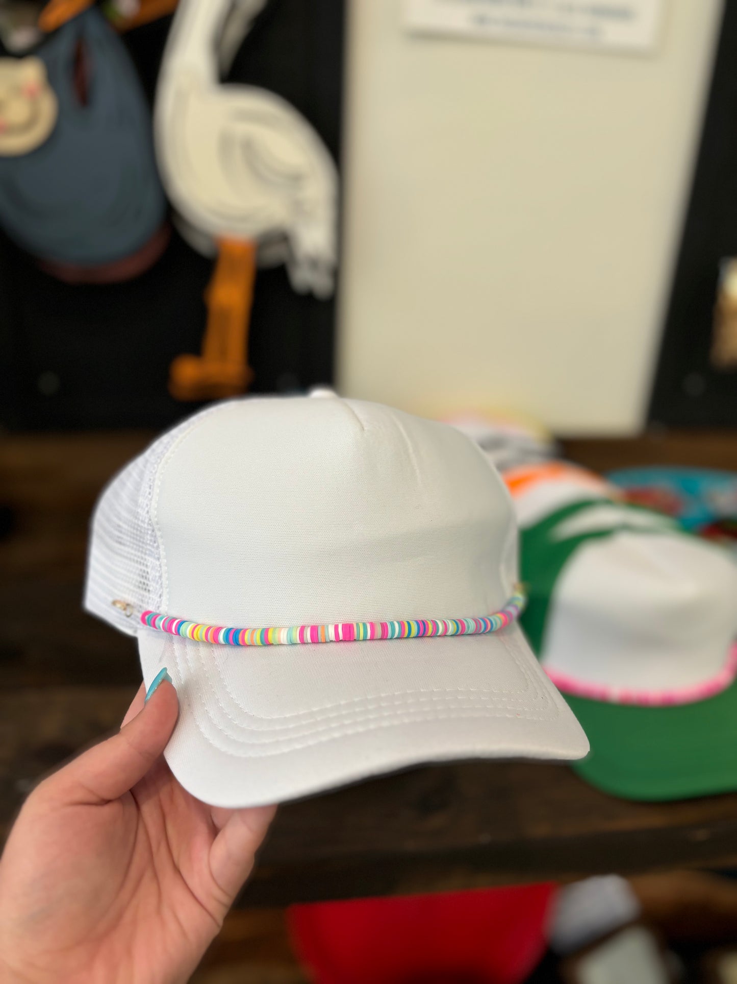 Hat Bar - embroidered patches