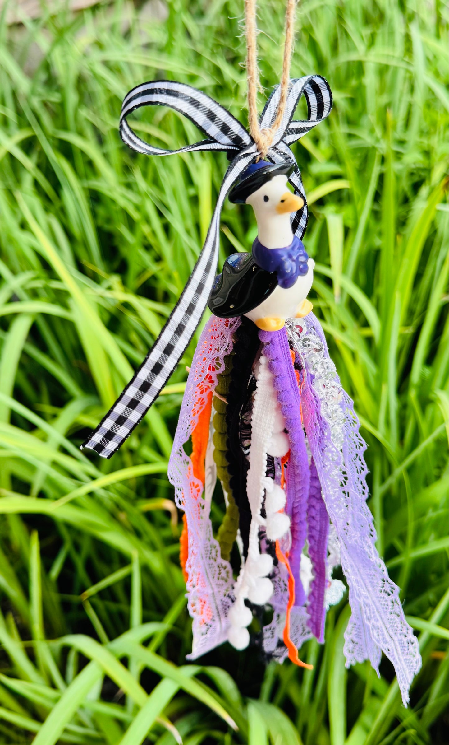 Halloween/Fall shaker tassel charm
