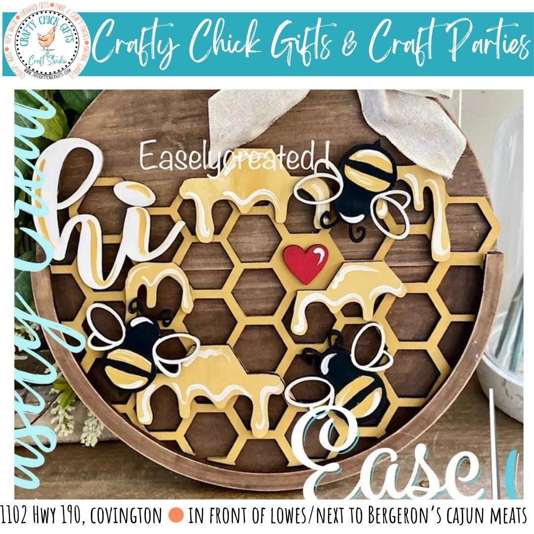 11/6 Gail-private party 3D Interchangeable Half Round door hanger/inserts