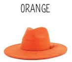 Wide Brim Vegan Suede Hat -lasered