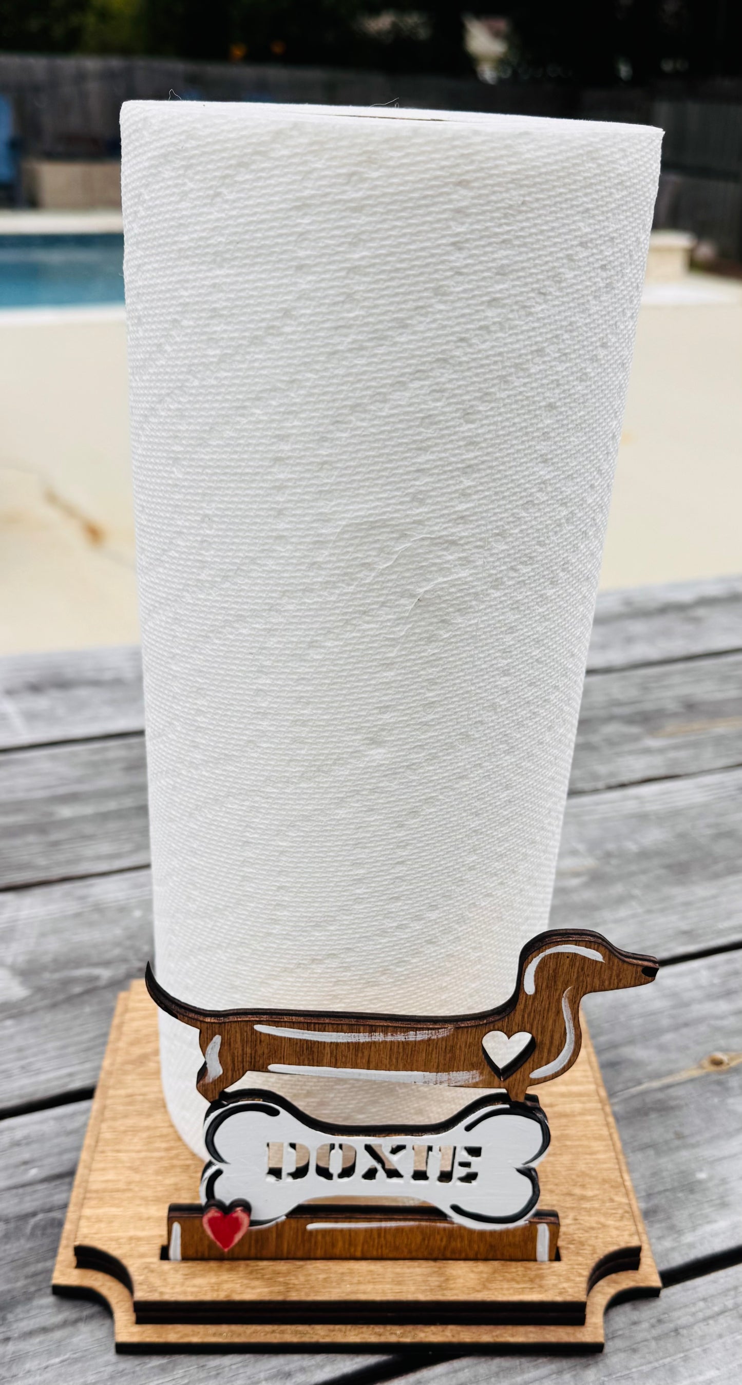 Interchangeable 3d Paper Towel Holder