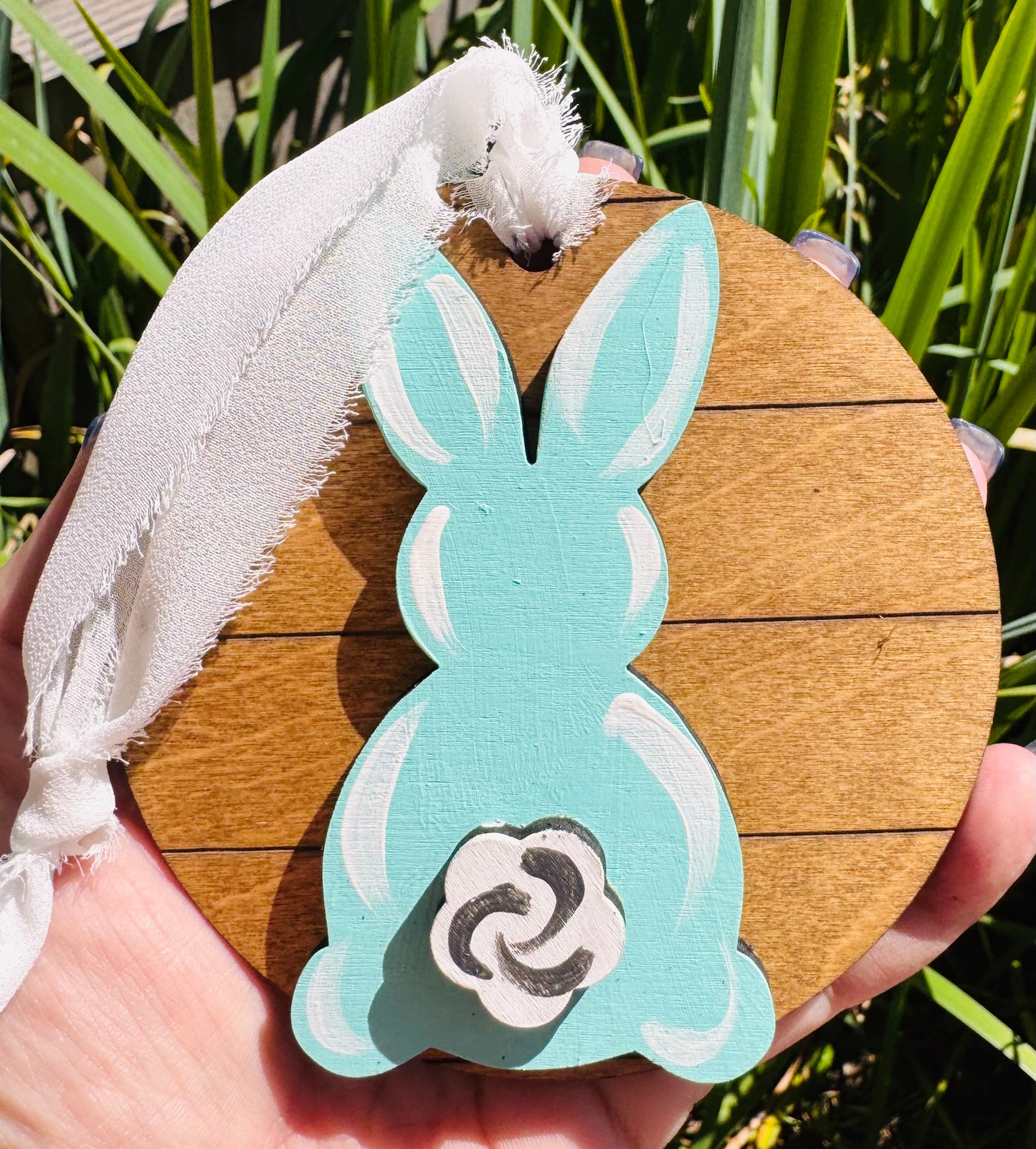 Easter basket tag