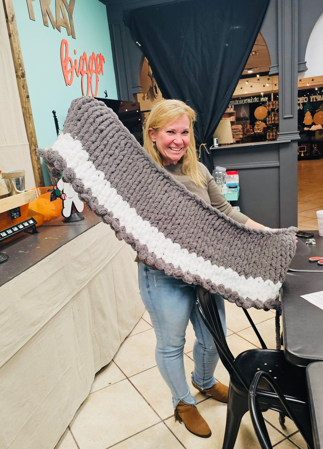 Open Chunky yarn workshop