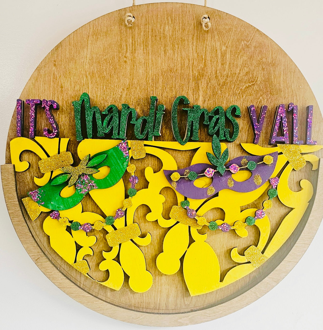 11/6 Gail-private party 3D Interchangeable Half Round door hanger/inserts