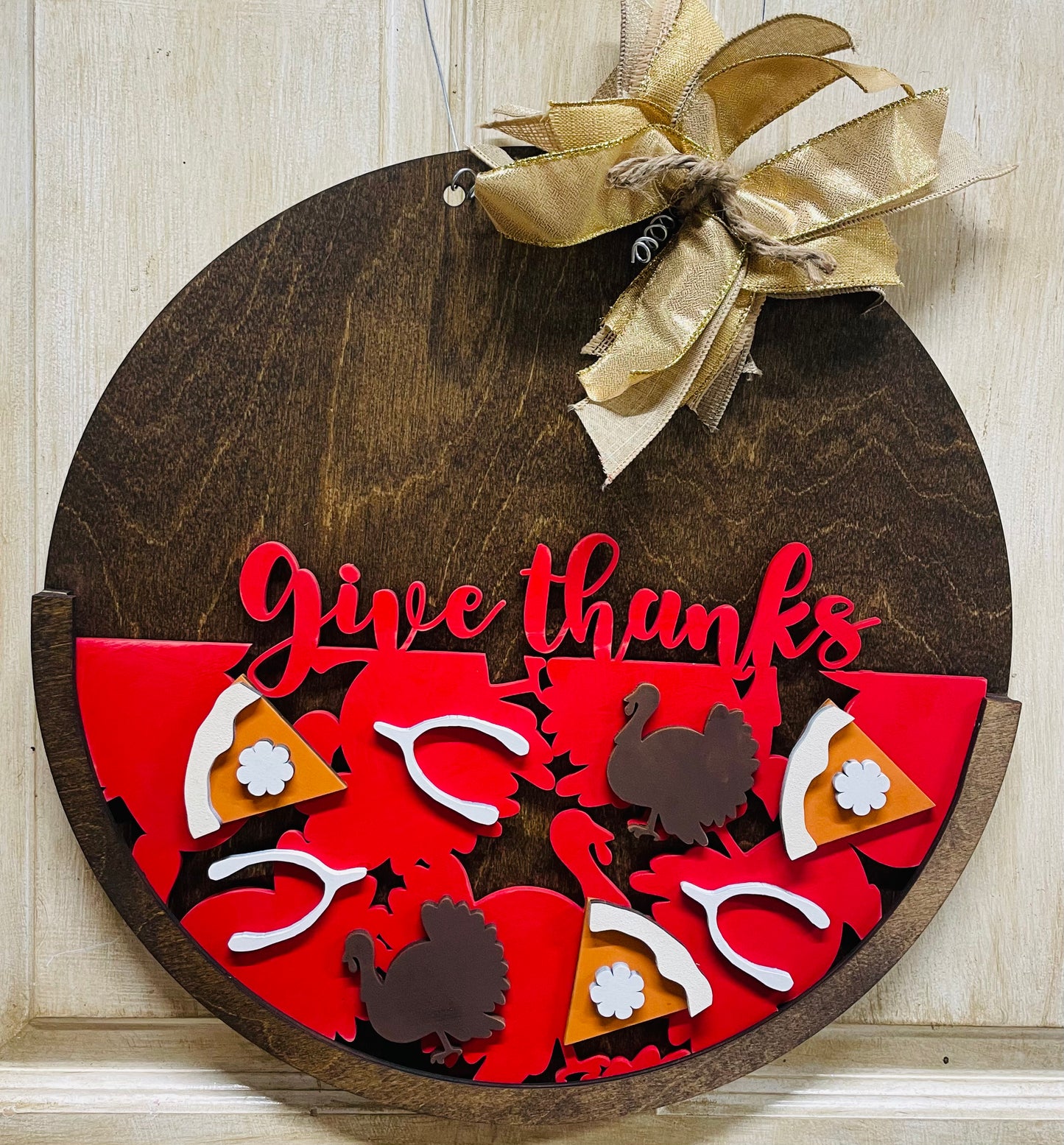 3D Interchangeable Half Round door hanger/inserts