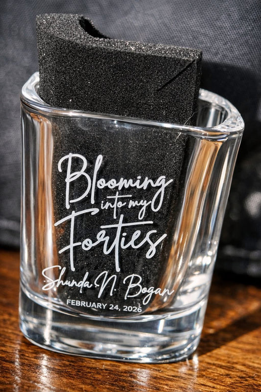 Engraved shot glasses