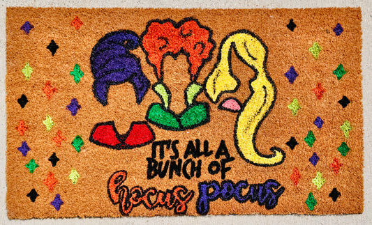 Open Painted Door Mat workshop