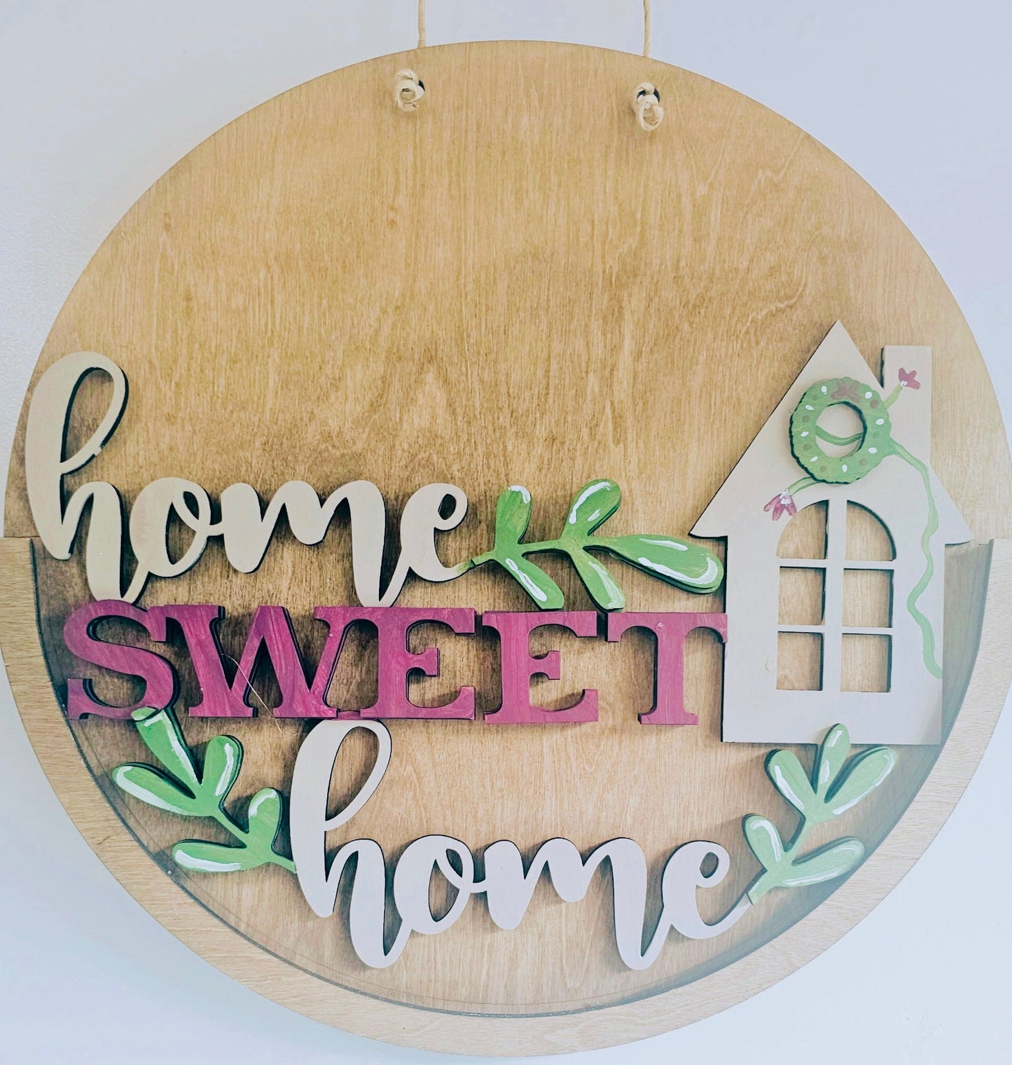 11/6 Gail-private party 3D Interchangeable Half Round door hanger/inserts