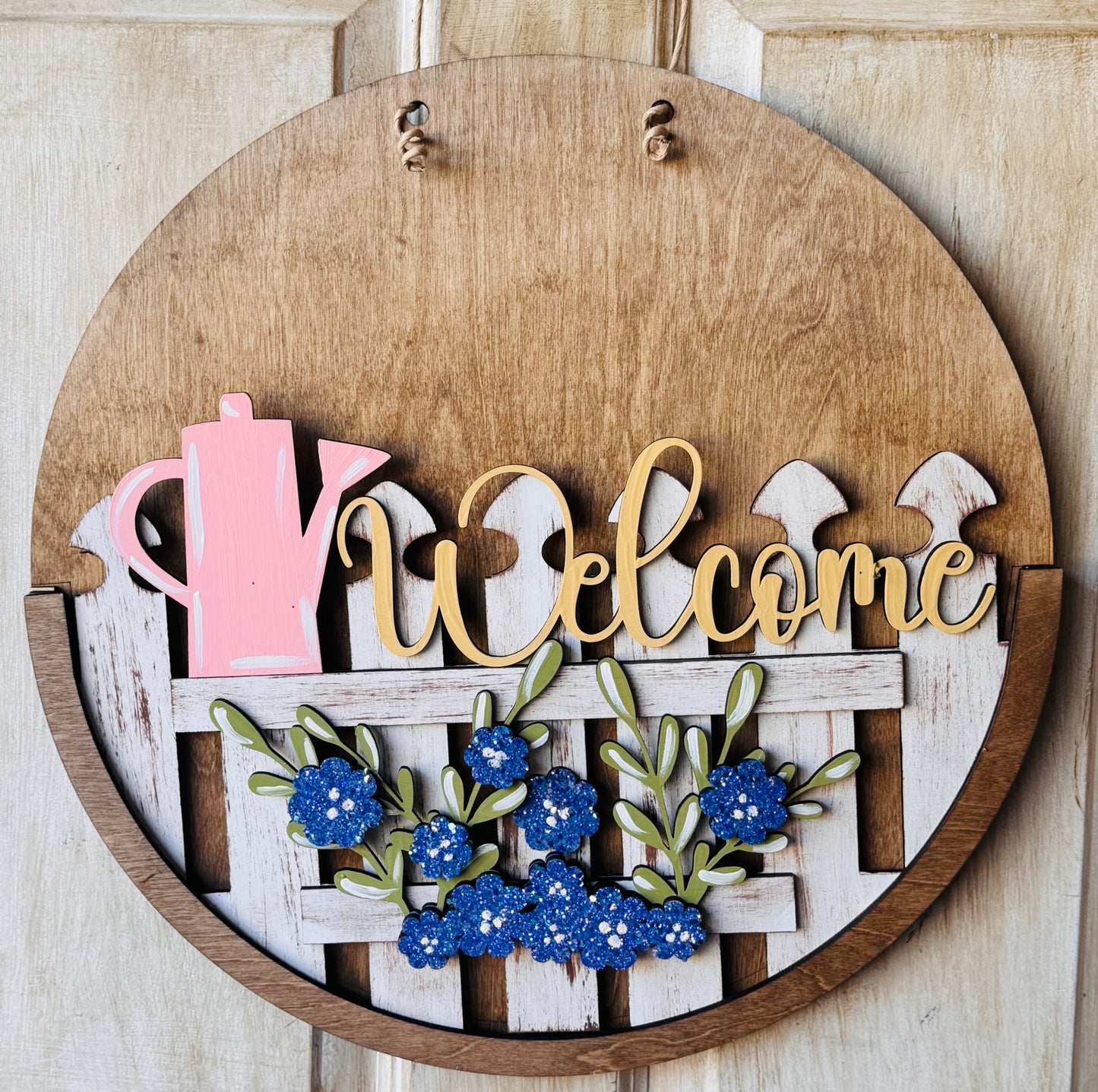11/6 Gail-private party 3D Interchangeable Half Round door hanger/inserts