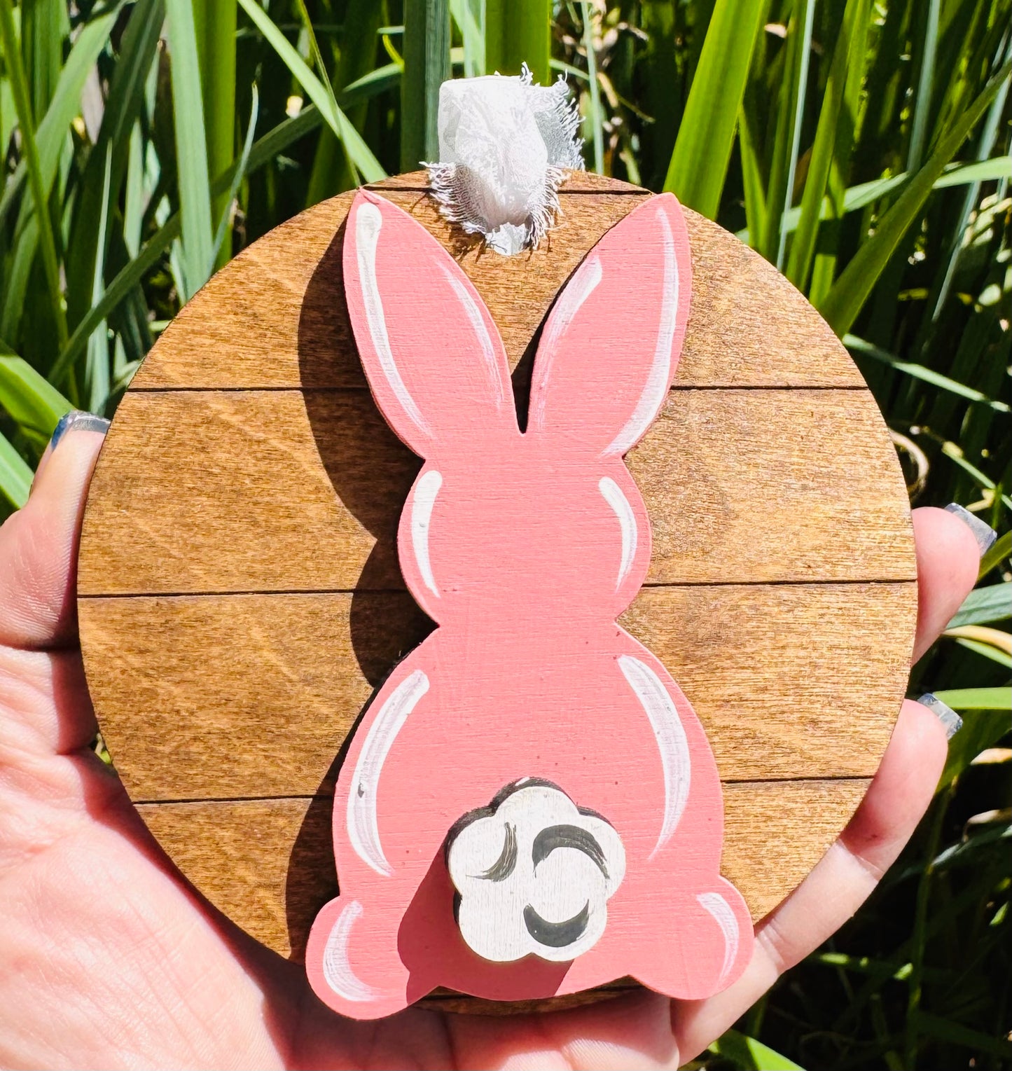 Easter basket tag